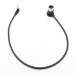 3.5mm Right Angle TRS Male to Right Angle 5pin MIDI Male Cable - 25"